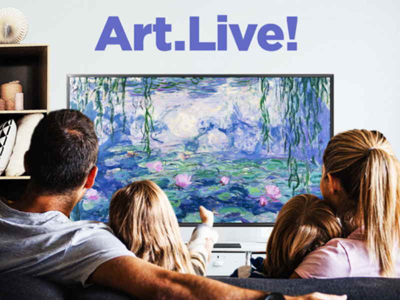 Nasce "Art.Live!" visite guidate online alle mostre